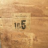 Old wooden suitcase - vintage