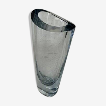Vase en cristal suédois par Orrefors, années 60