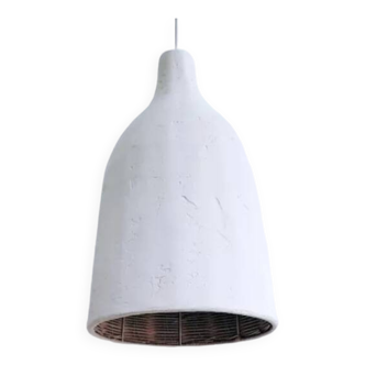 Rattan and plaster suspension