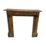 Cheminée en bois