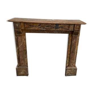 Cheminée en bois