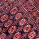 Tapis Boukhara ouzbek vintage fait main, 153 cm x 254 cm, années 1960 - 1C1151