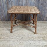 Rattan coffee table