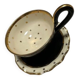 Cup and saucer A.Dressinval