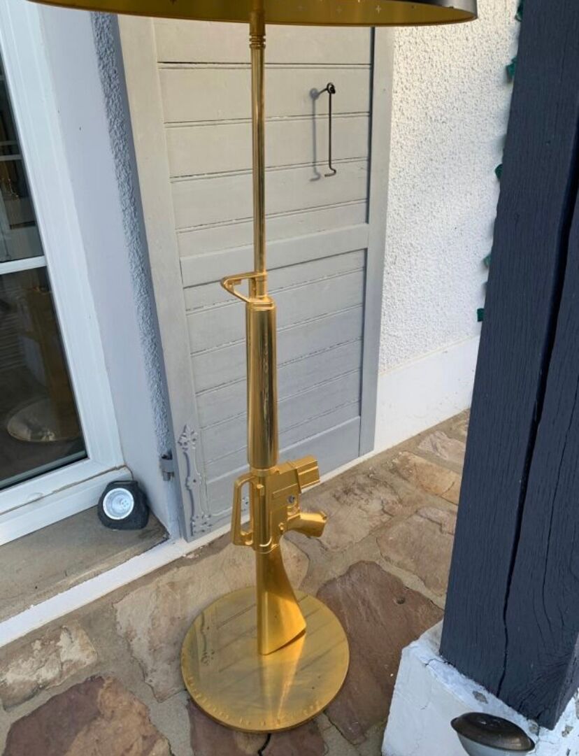 Floor lamp Gun by Philippe Starck