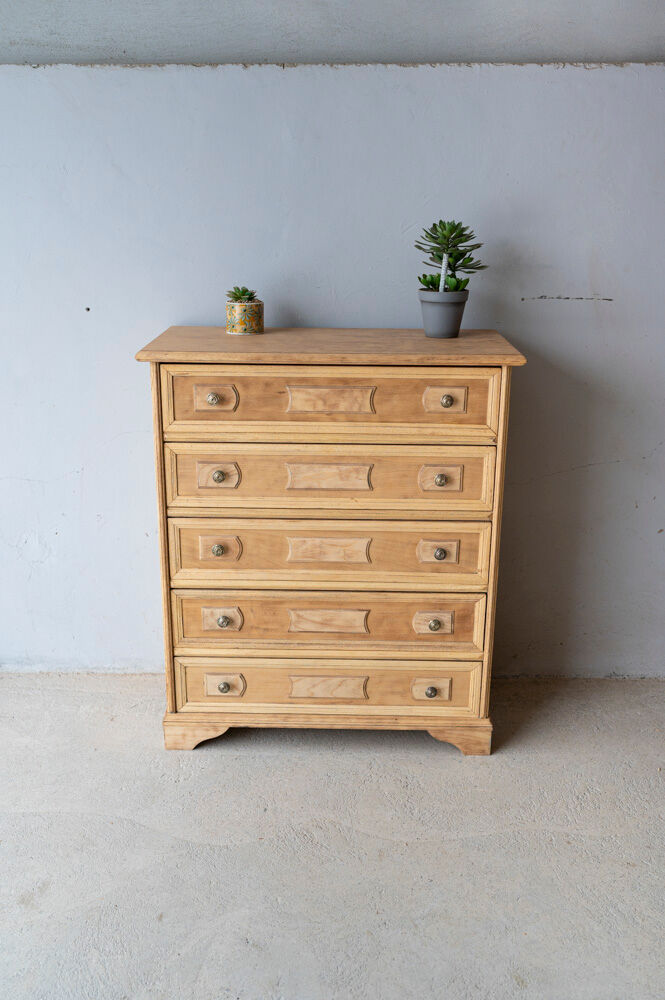 Old chest of drawers solid wood