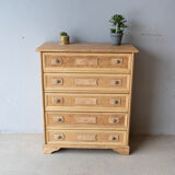 Old chest of drawers solid wood