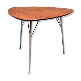 Teak triangular table, Denmark 1960