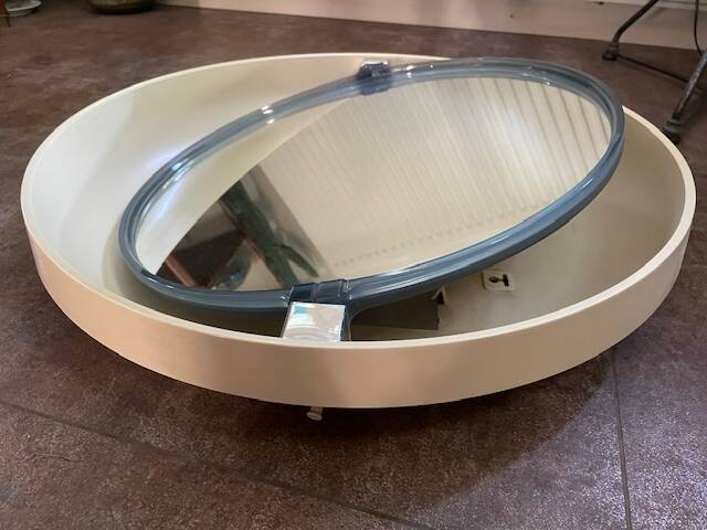 Backlit Mirror ALLIBERT Vintage 1970s - Model A41 S