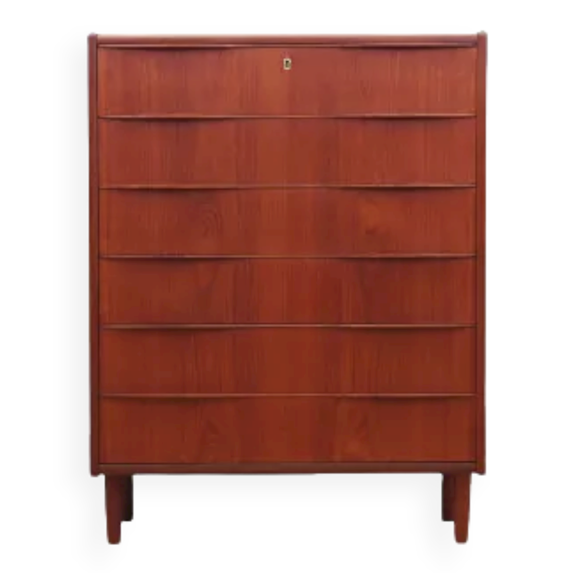 Teak chest of drawers, Danish design, 1970s, made in Denmark