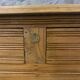Buffet parisien vintage orme massif grand modèle