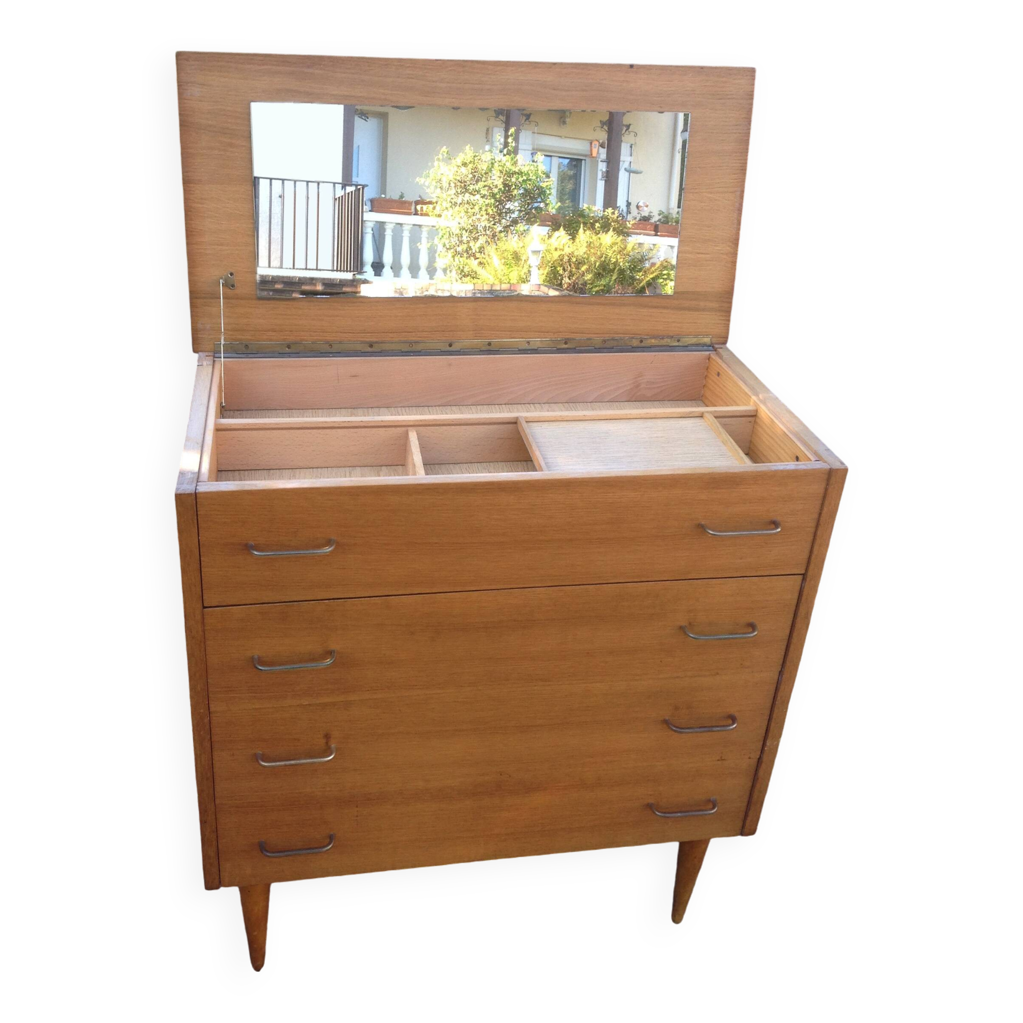 Chest of drawers, 3-drawer dressing table, 1960s