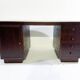 Wooden Art Deco Desk with Drawers, 1930s