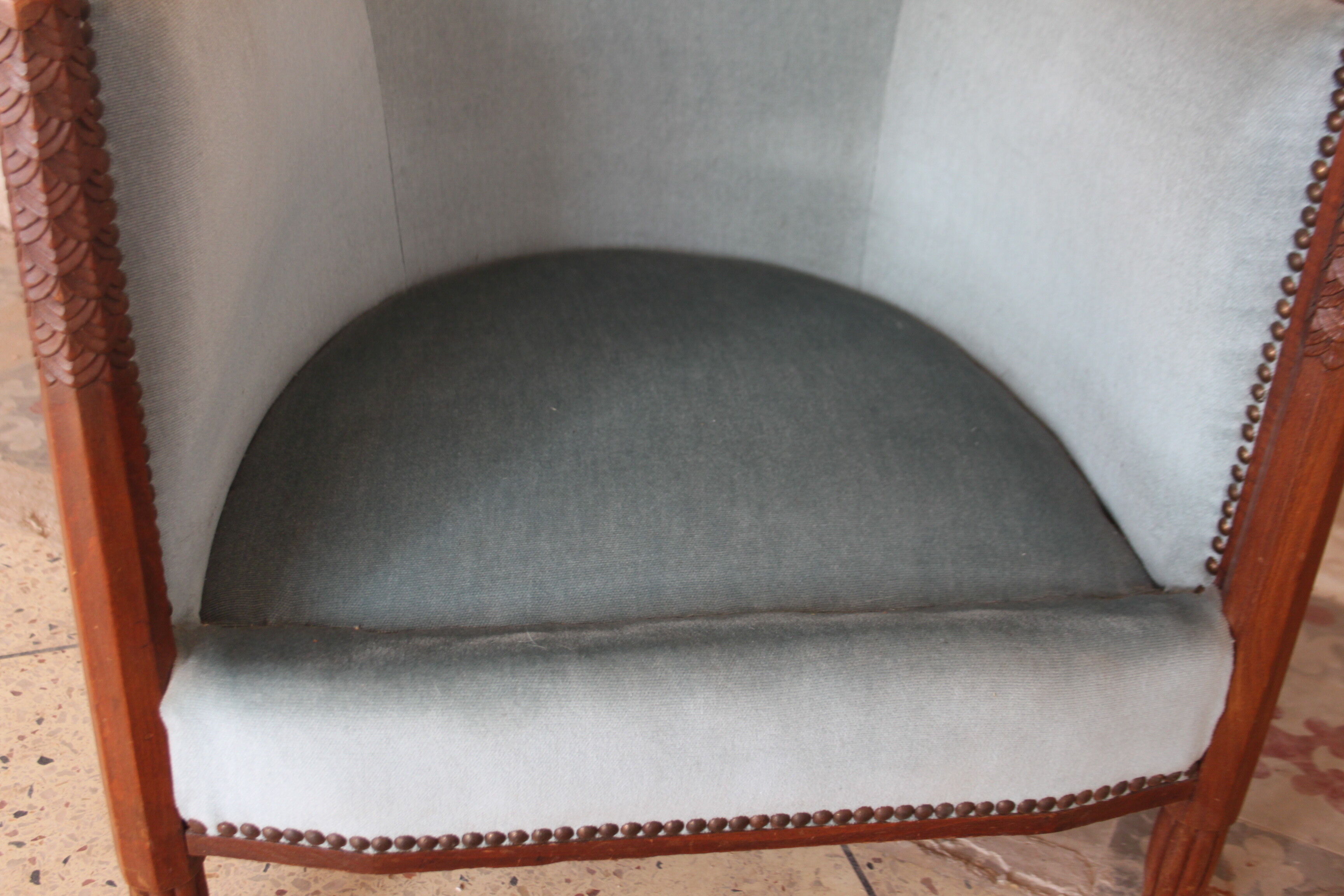 Art déco armchair years 30