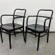 Art Deco armchairs no. A 64F by Adolf Gustav Schneck for Thonet Mundus