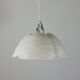 Rare vintage acryl and chrome pendant light by Gebrüder Cosack für Cri