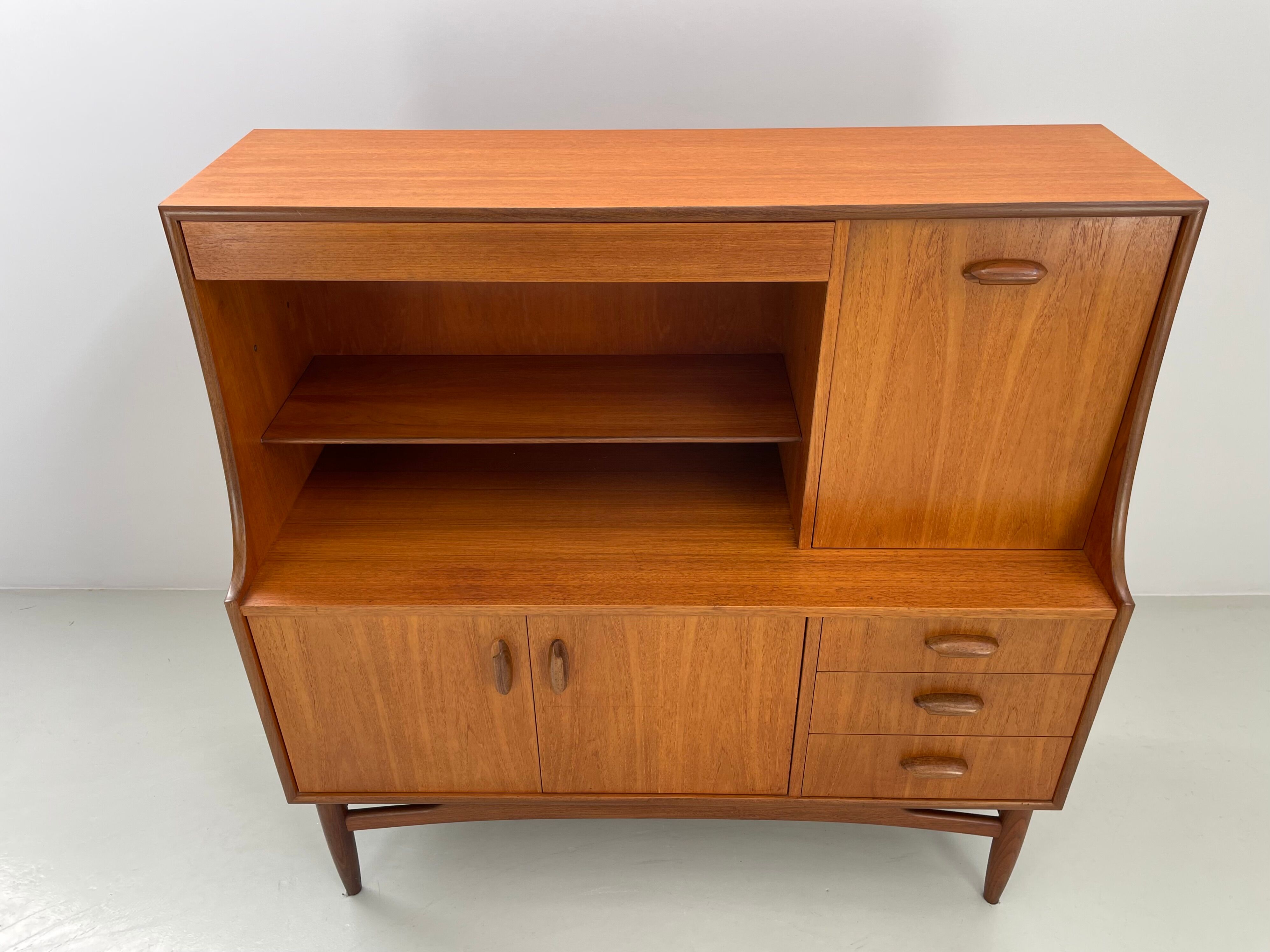 Vintage g-plan highboard 1960's