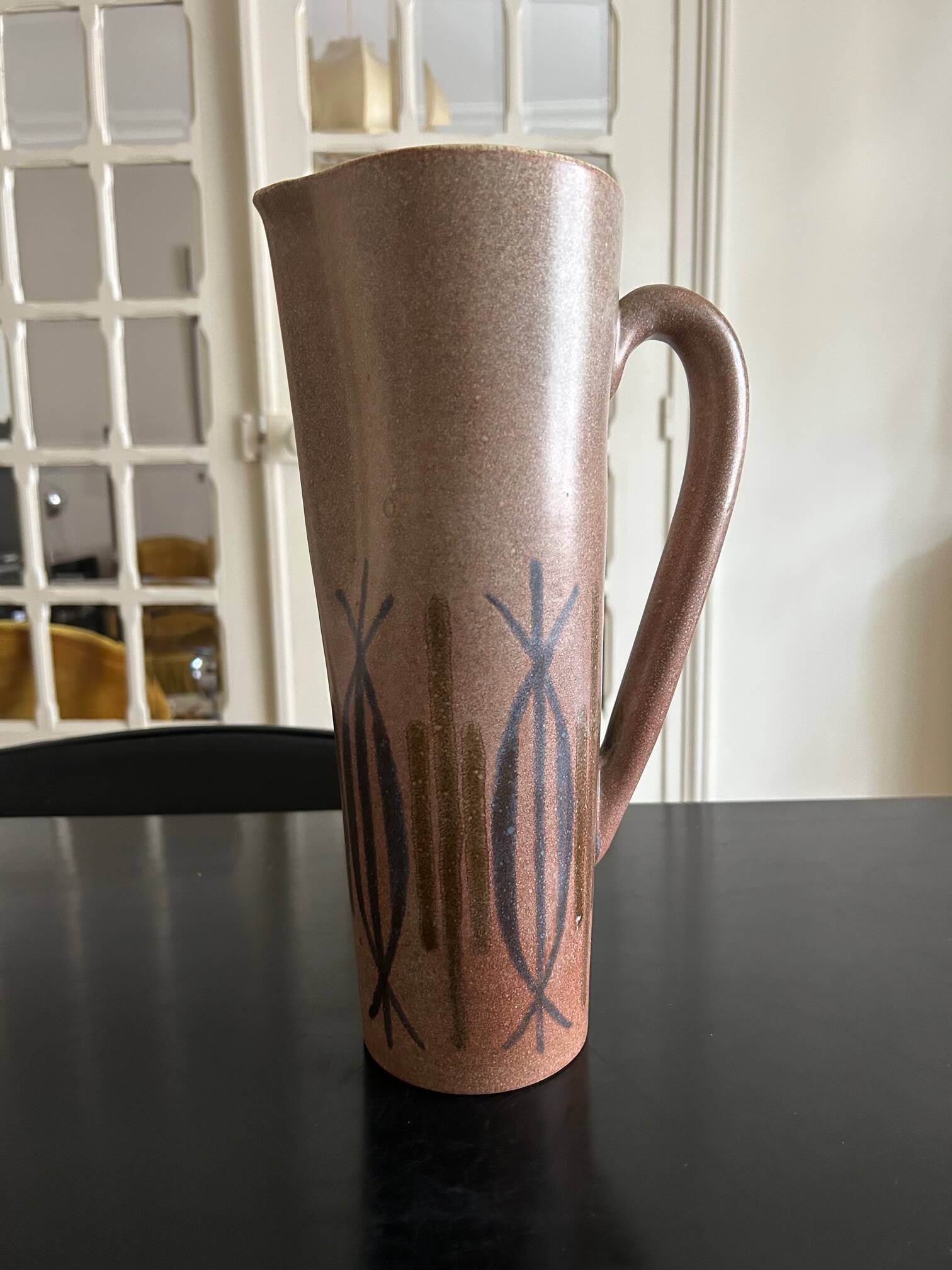 large pitcher Jean Pierre Farkas