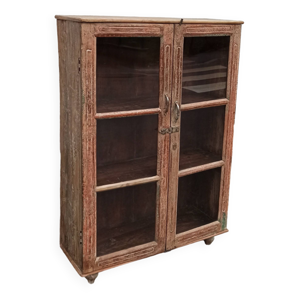 Armoire ancienne vitrée