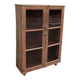 Old glass cabinet