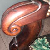 Stamped voltaire armchair