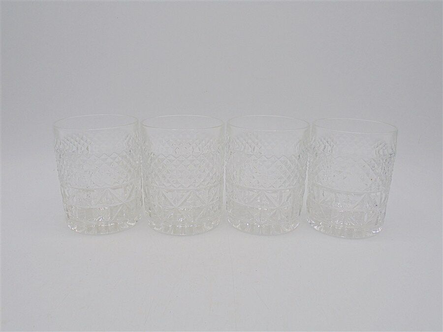 4 whisky glasses