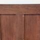Mahogany display cabinet from the late 19th century, for standing or wall mounting.