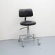 1960s office swivel chair in black