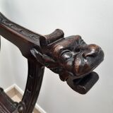 Fauteuil chaise de style médiéval