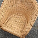 Rattan lounge for children