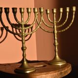 Paire de Menorah