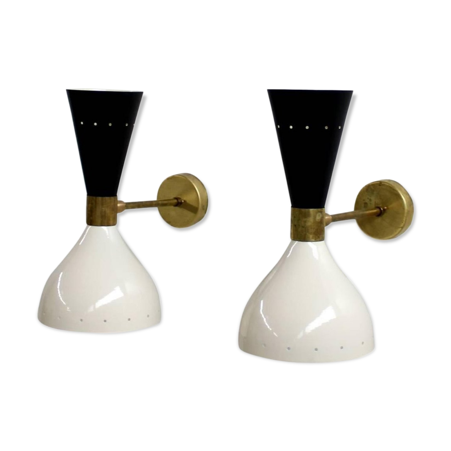 Wall lamp in the style of Italian creations of the 50s