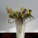 Crystal vase size - Diamond point pattern