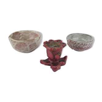 Trio de ceramique d'Alice Colonieu