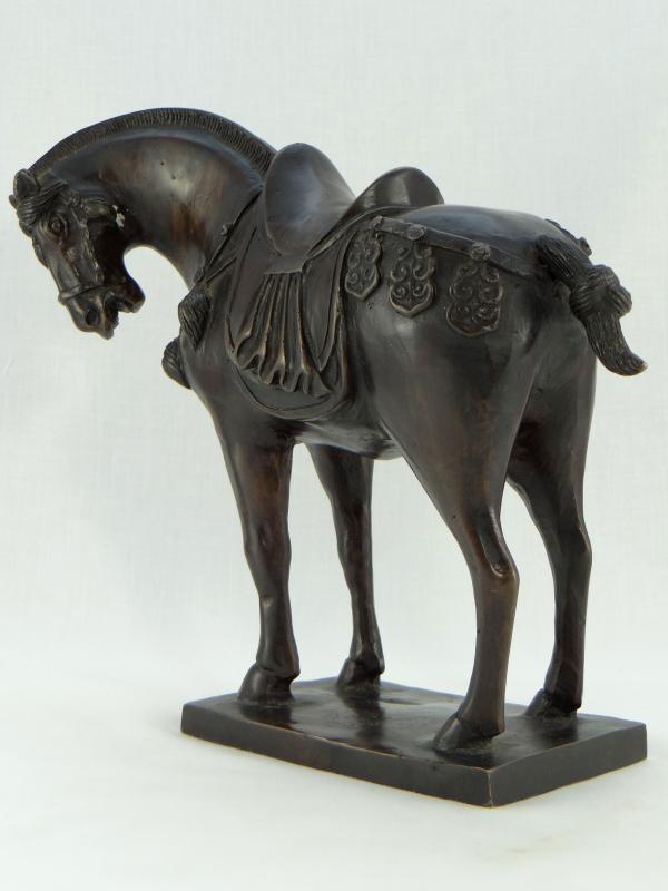 Bronze horse spirit tang, china, mid-20th century
