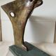 Sculpture Contemporaine Bronze Massif Proue Bateau et Sirène Signée ORTIZ