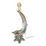 Cast crystal lamp