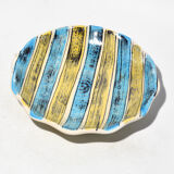 Ceramic fruit plate, Strehla, Germany 1970