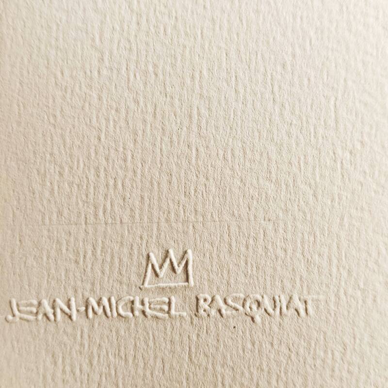 1990s Jean-Michel Basquiat Limited Edition Lithograph -After