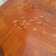 Table basse style Louis XV en bois de rose