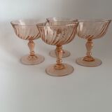 Coupes à champagne rosaline