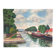 Canal barge painting