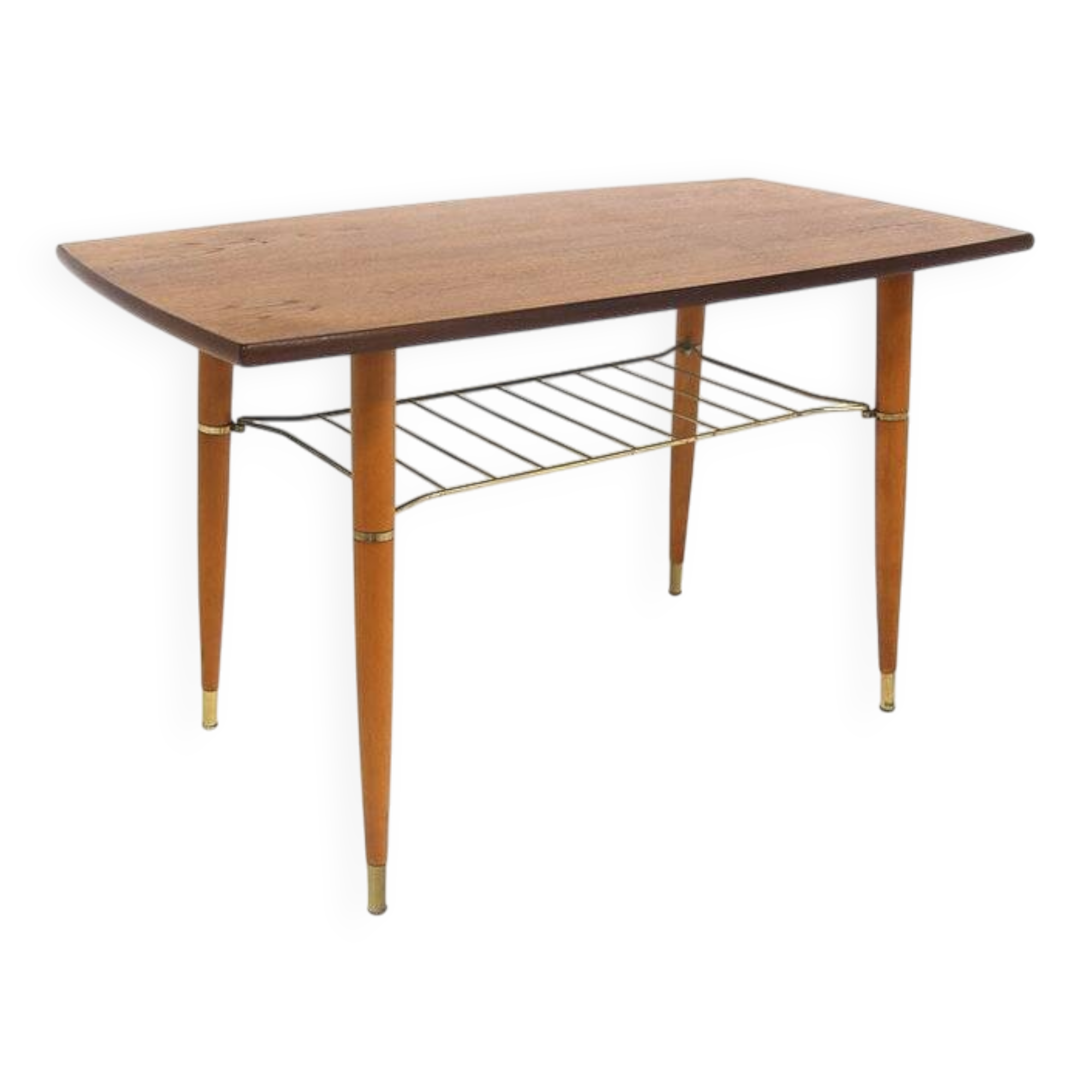 Table basse scandinave en teck, Suède, 1950