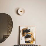 LISETTE - White terracotta - Wall light