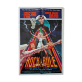 Original 1983 american poster rock and rule iggy pop cheap trick debbie harry lou reed