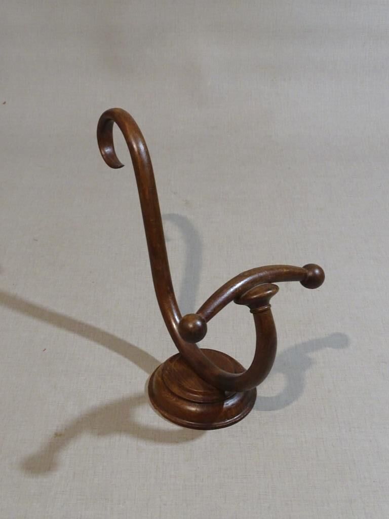 Thonet Single Wall Hook N°1, Ca1900 hat holder