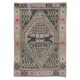 Vintage Handmade Scatter Rug, Turkish Accent Rug, Decorative Door Mat