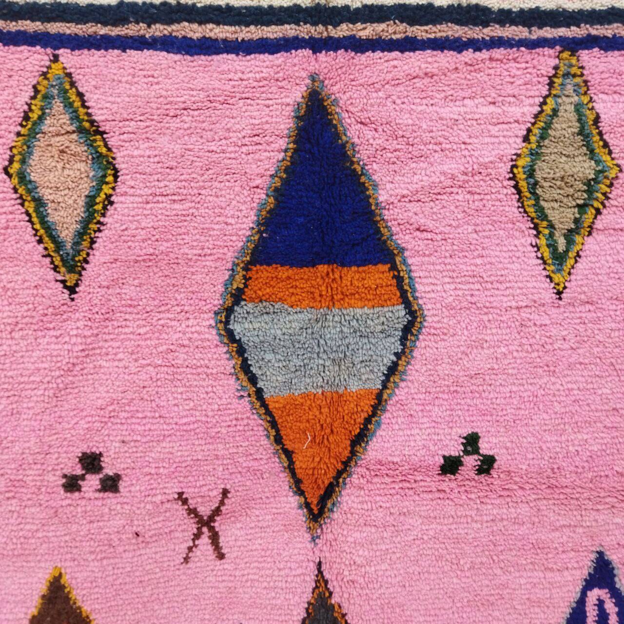 Azilal Berber rug in handmade wool 300 X 200 CM