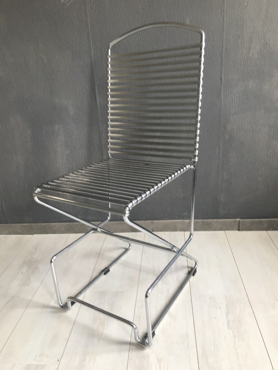 Set of 4 till behrens chairs for schlubach, 1980s