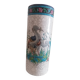 Vase rouleau motif oiseaux de Longwy